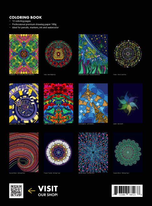 Mesmerica / Beautifica Premium Coloring Books
