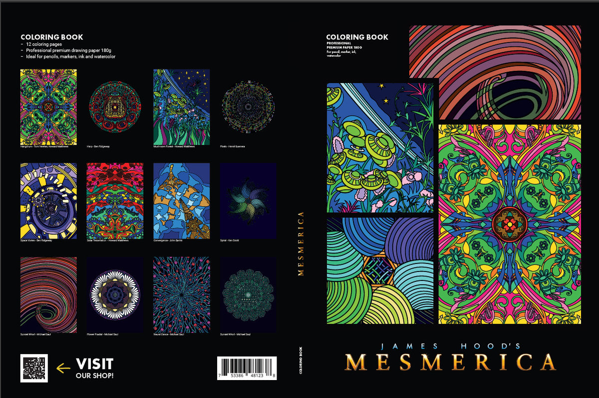 Mesmerica / Beautifica Premium Coloring Books