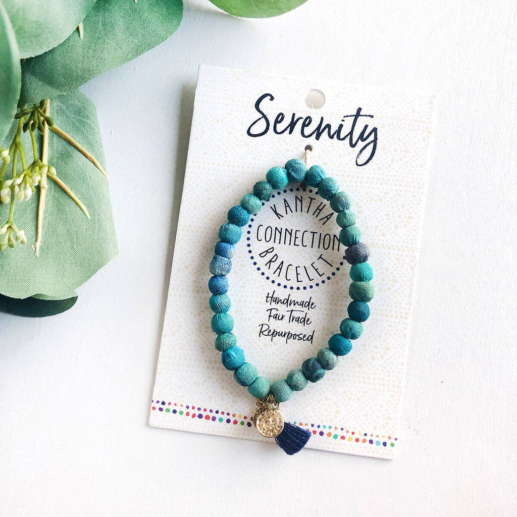 Kantha Connection Bracelet Serenity James Hood Store