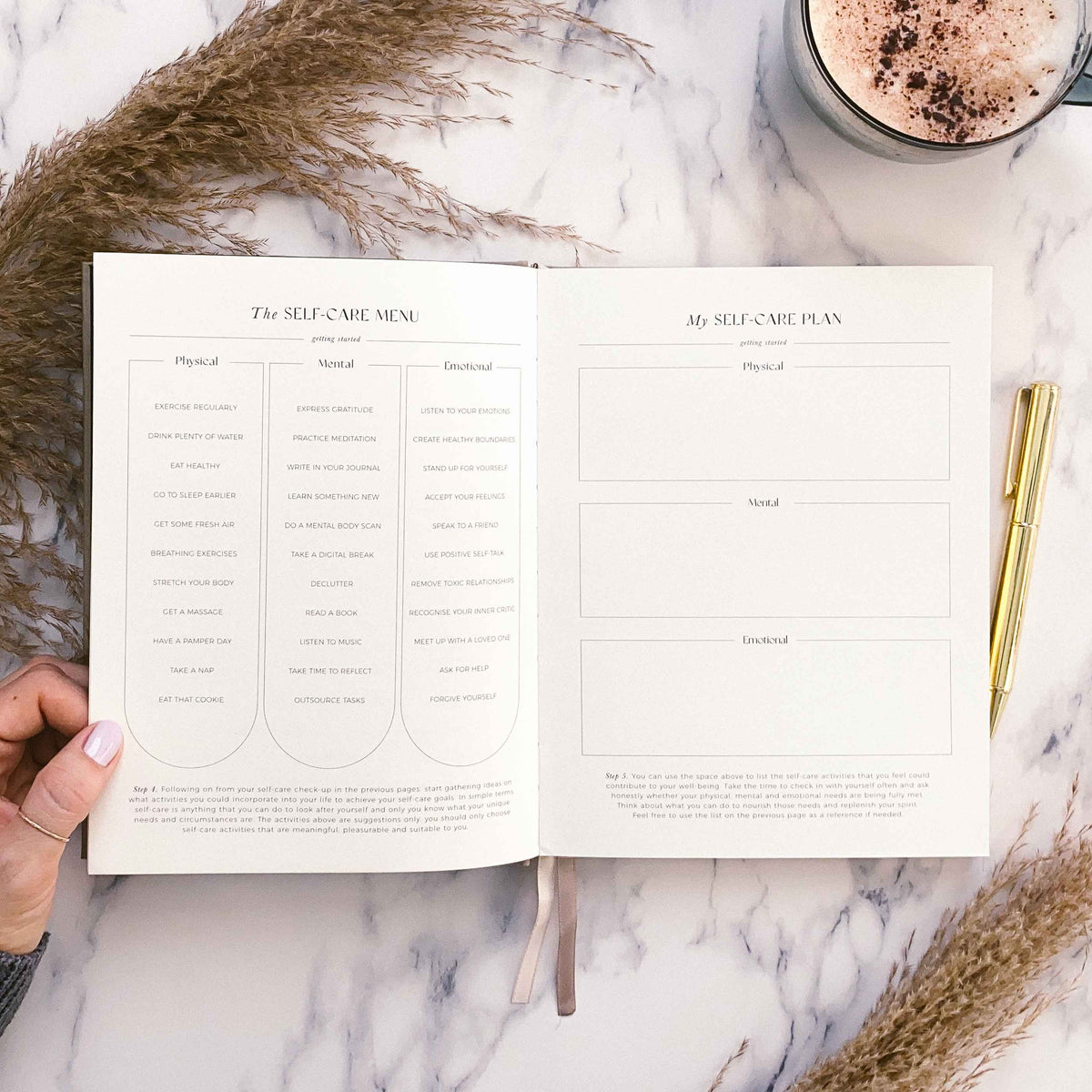 My Daily Self-Care Gratitude & Reflection Journal