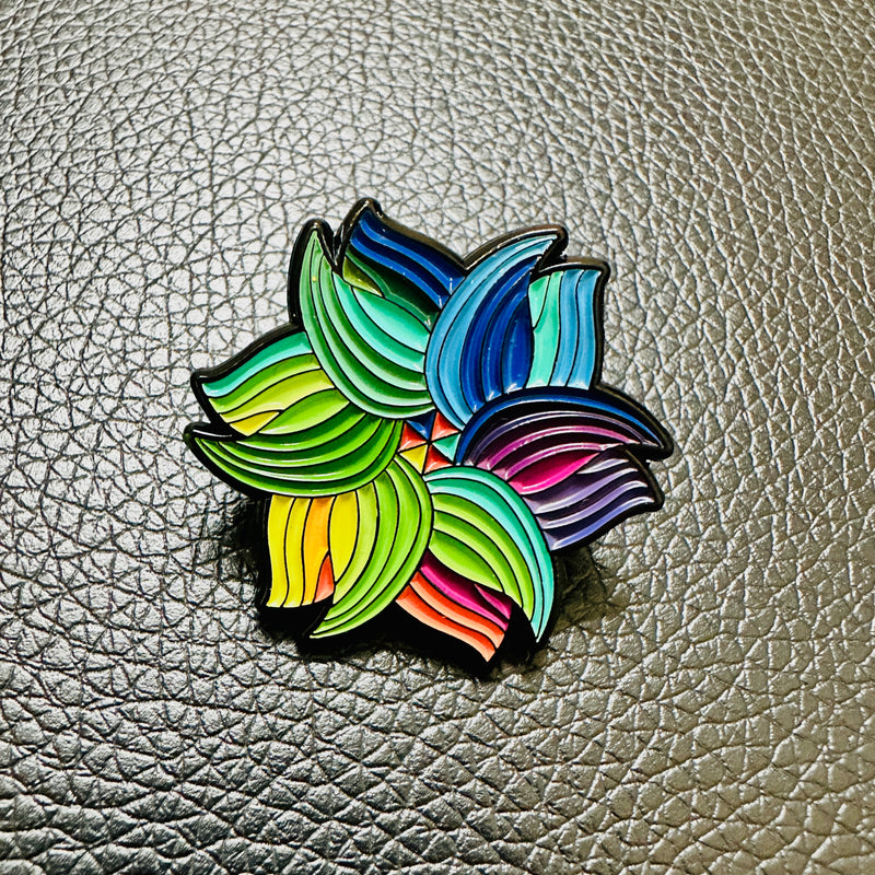 Mesmerica Spiral Pin