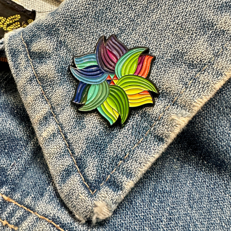 Mesmerica Spiral Pin