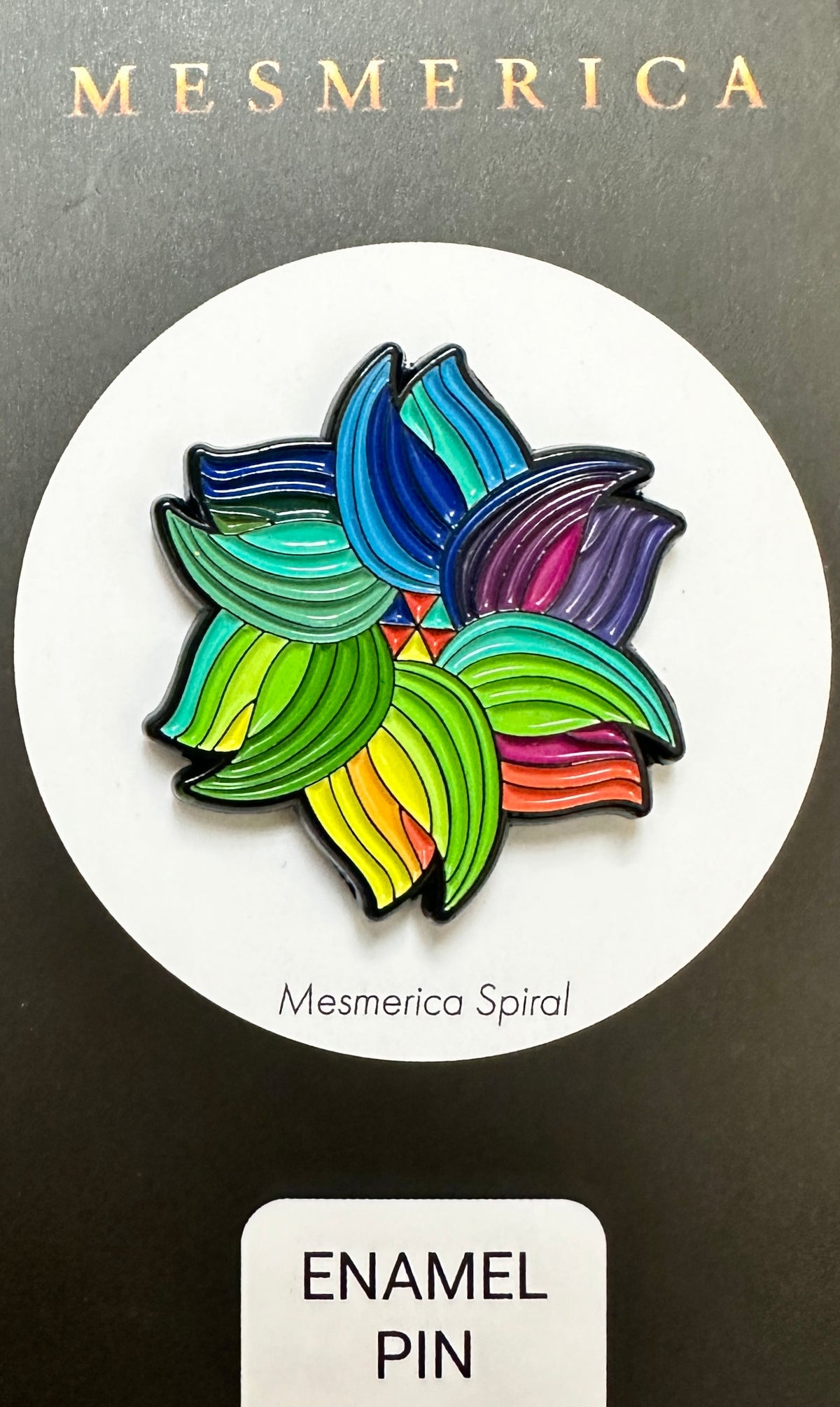 Mesmerica Spiral Pin