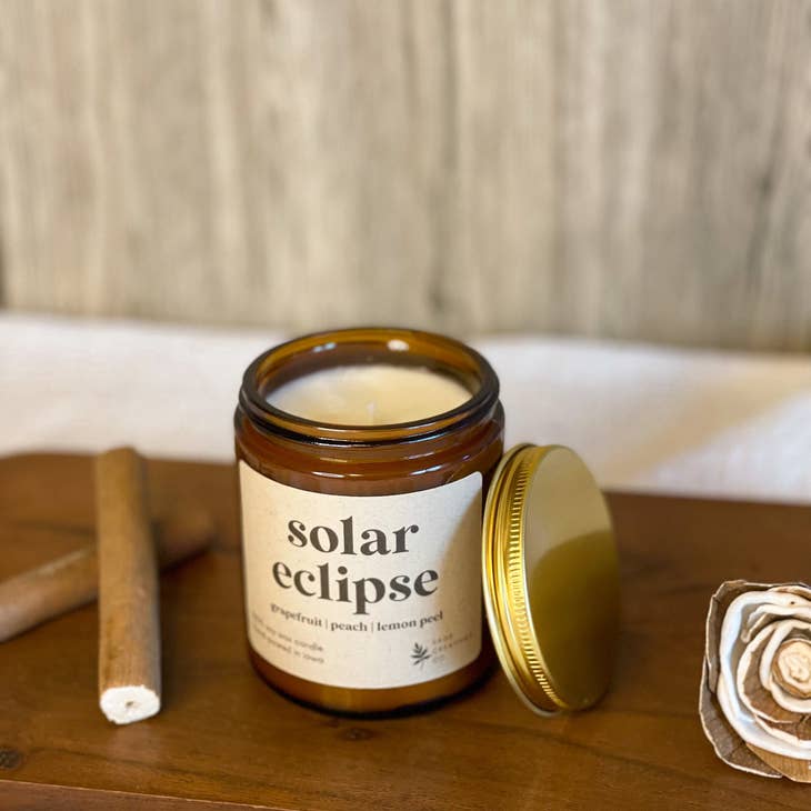 Solar Eclipse Soy Wax Candle