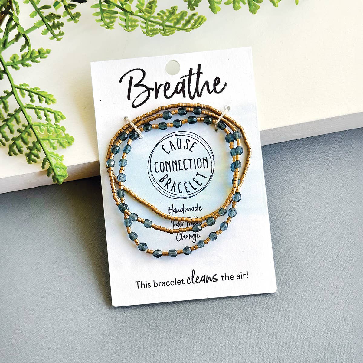 Cause Connection Bracelet - Breathe Clean Air