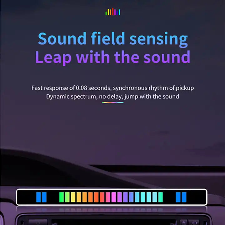 Music-Synced Rhythm Light Bar