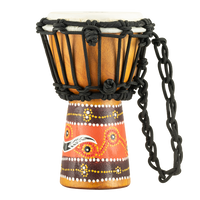 Mini Djembe, Python Design - 4 1/2"