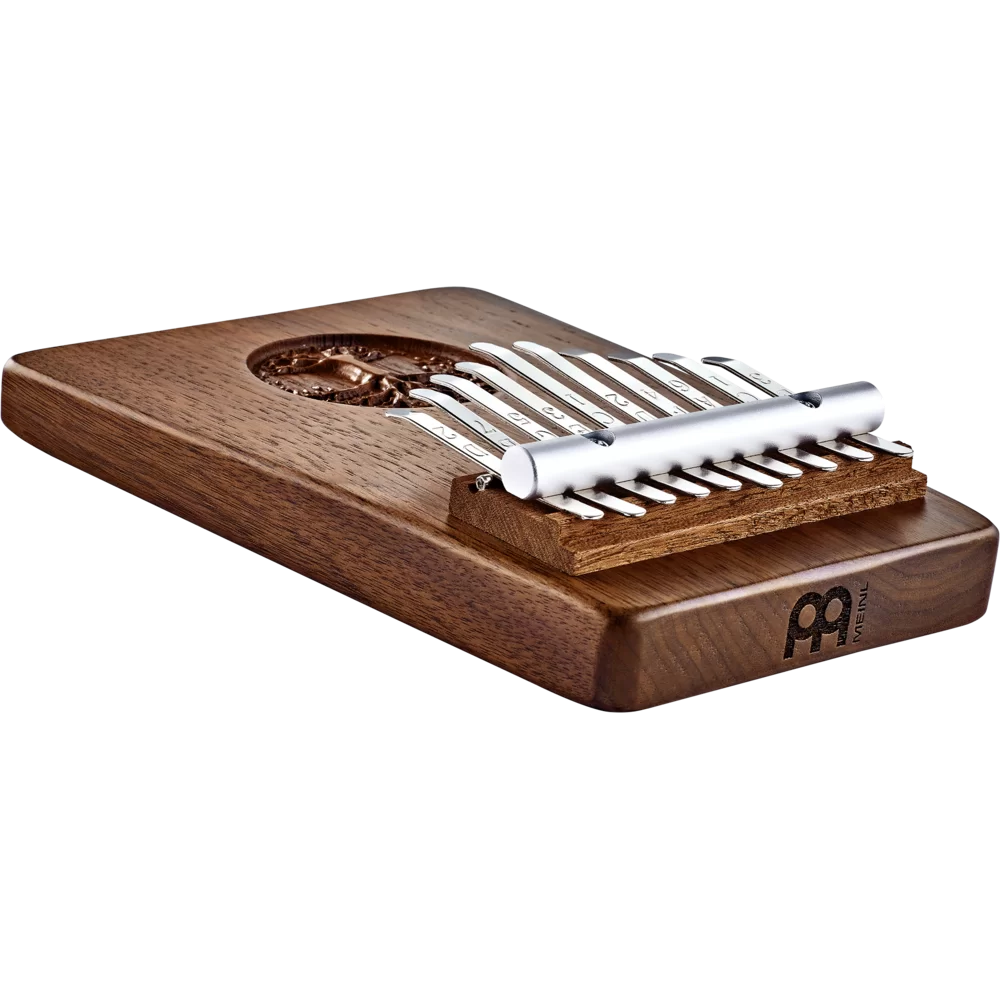 "Tree of Life" 10-Note Kalimba - Black Walnut