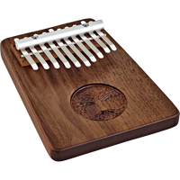 "Tree of Life" 10-Note Kalimba - Black Walnut