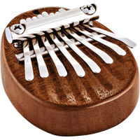 Oval 8-Note Mini Kalimba - Maple Wood