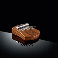 "Flower of Life" 8-Note Mini Kalimba - Red Zebrawood