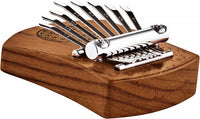 "Flower of Life" 8-Note Mini Kalimba - Red Zebrawood