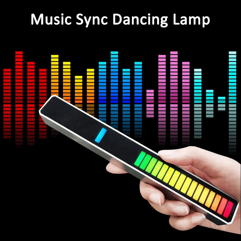 Music-Synced Rhythm Light Bar