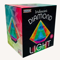 Iridescent Diamond Lamp