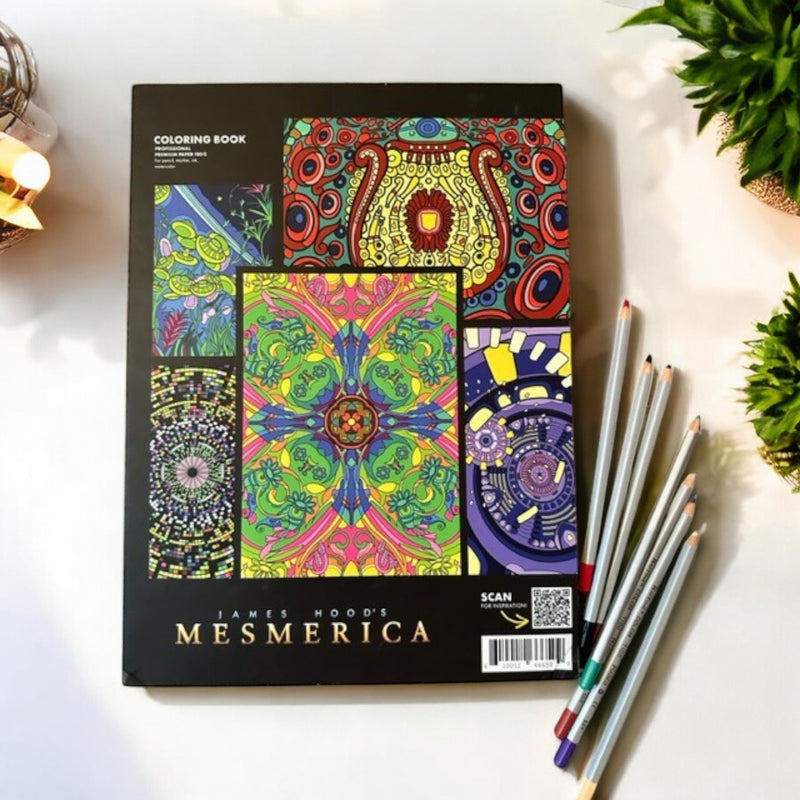 Mesmerica / Beautifica Premium Coloring Books – James Hood Store