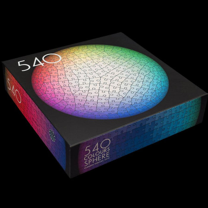 540 Colors Sphere  - The 3D Puzzle