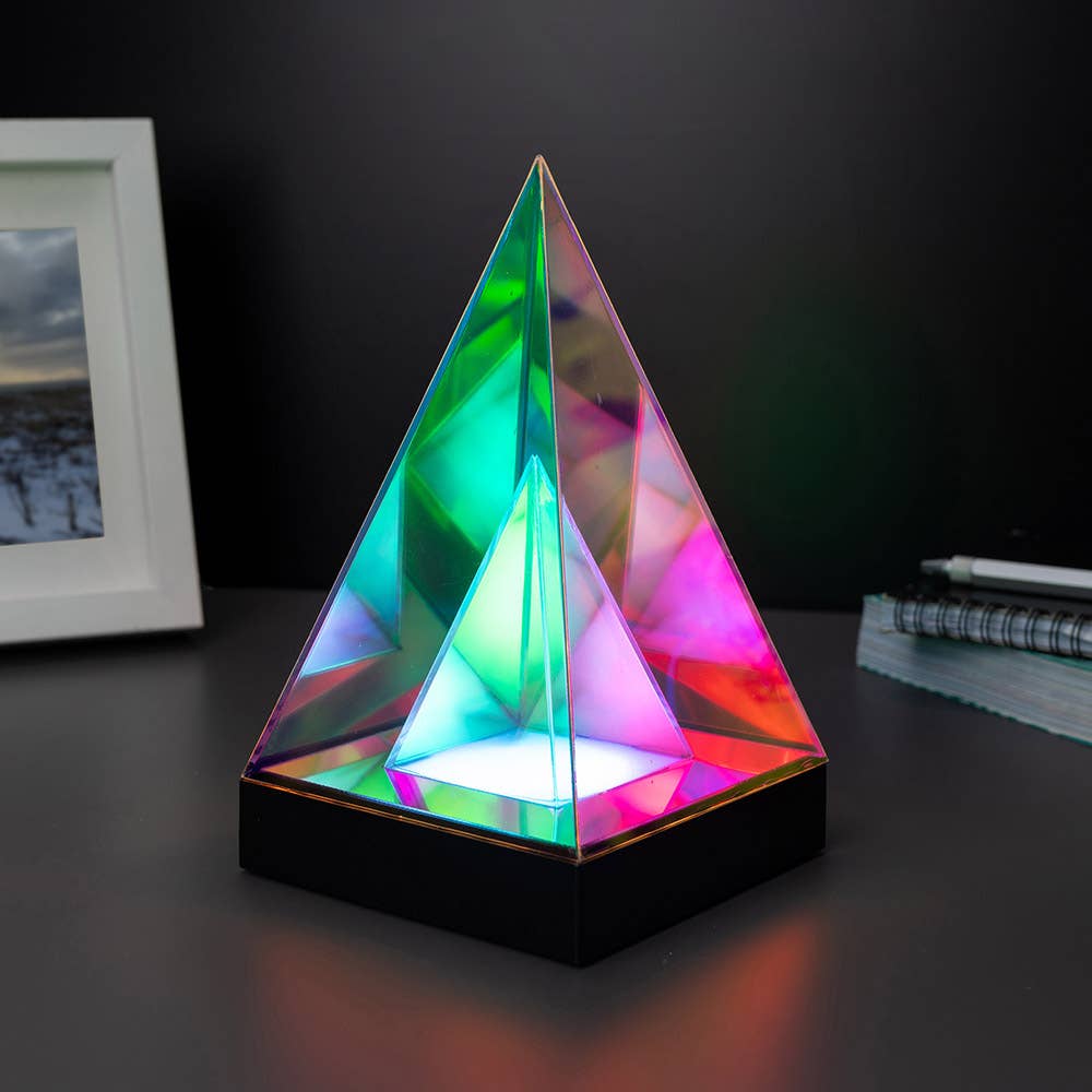 Holographic Pyramid Novelty Light