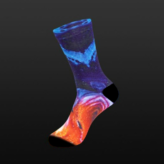 Lava Recycled Poly Socks