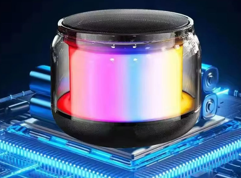 Mini BT Speaker with LED Lights