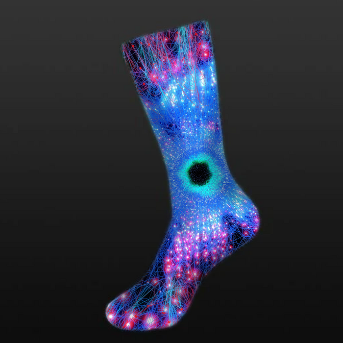 Flower Neuron Recycled Poly Socks