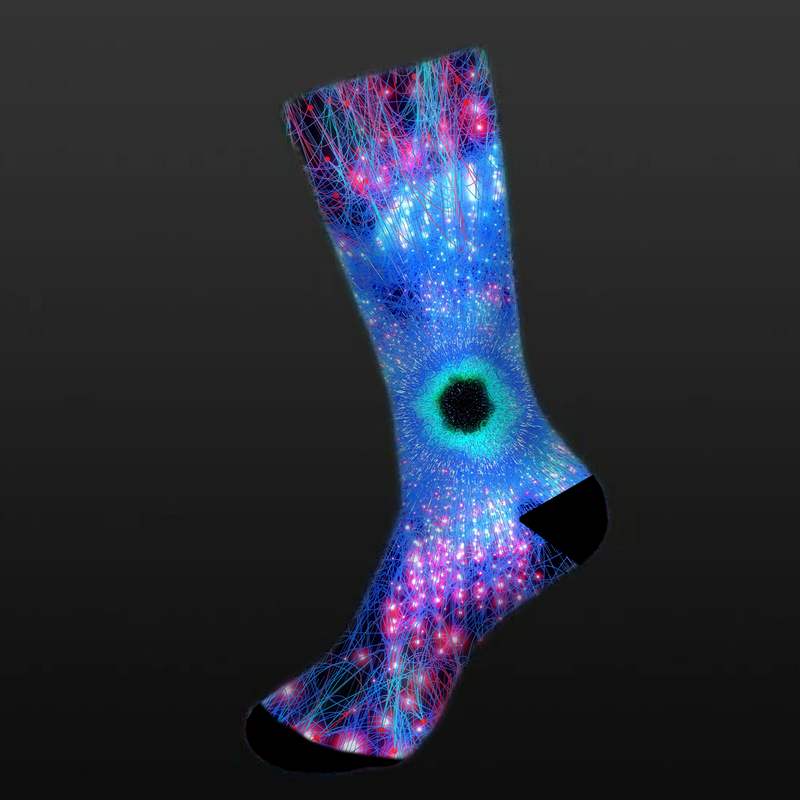 Flower Neuron Recycled Poly Socks