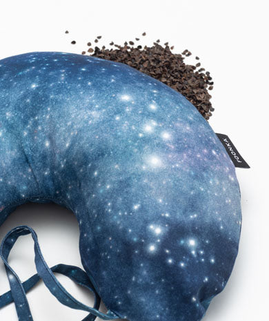 Galaxy Buckwheat Travel Pillow