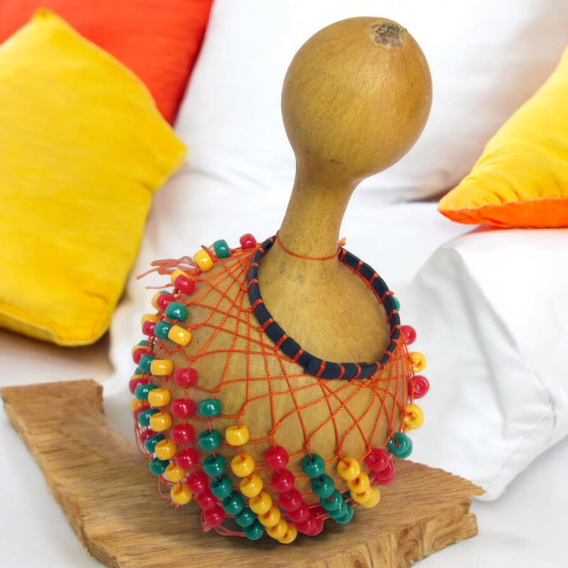 Shekere Beaded Shaker Instrument