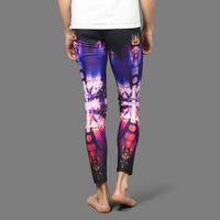 Beautifica Yoga Pants - Purple Kaleidescope