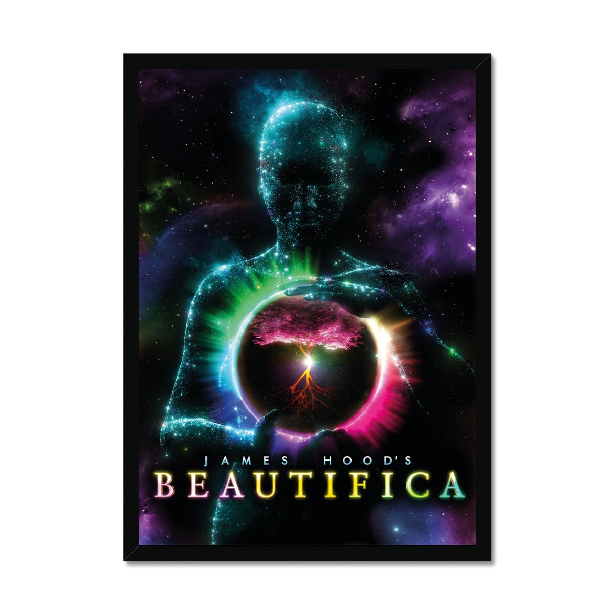 Beautifica Star Being Framed Print