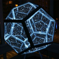 Luz de la novedad del dodecaedro