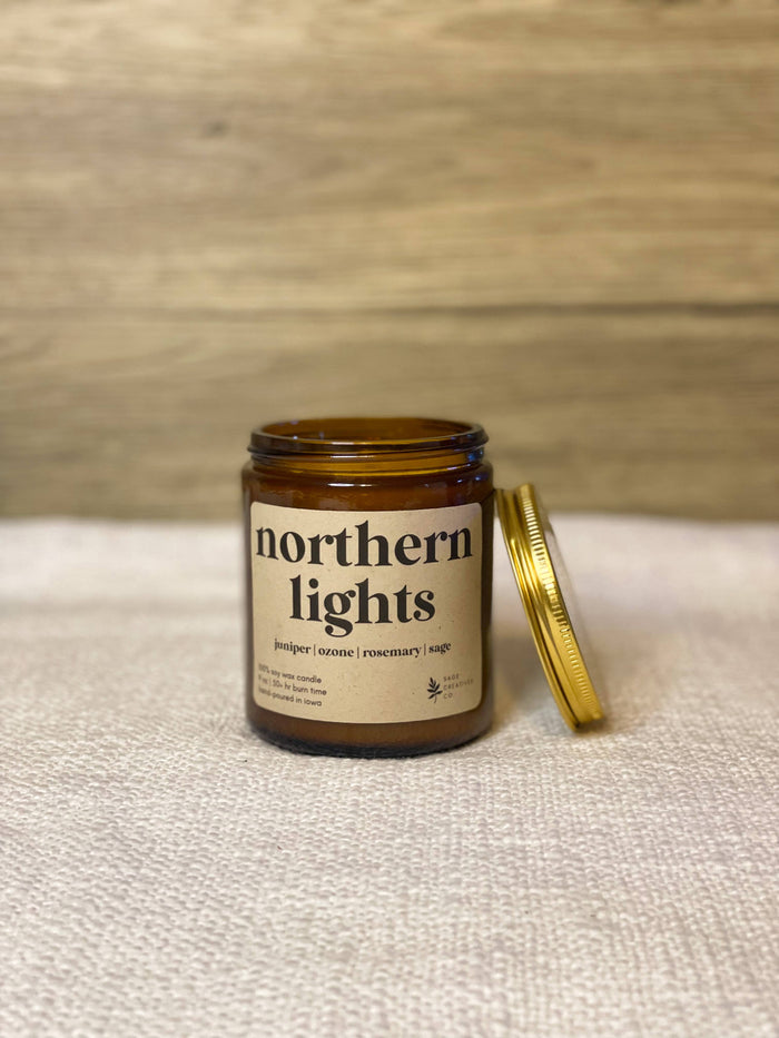 Northern Lights Soy Wax Candle