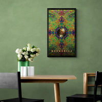 Mesmerica Hangdrum Poster - Green