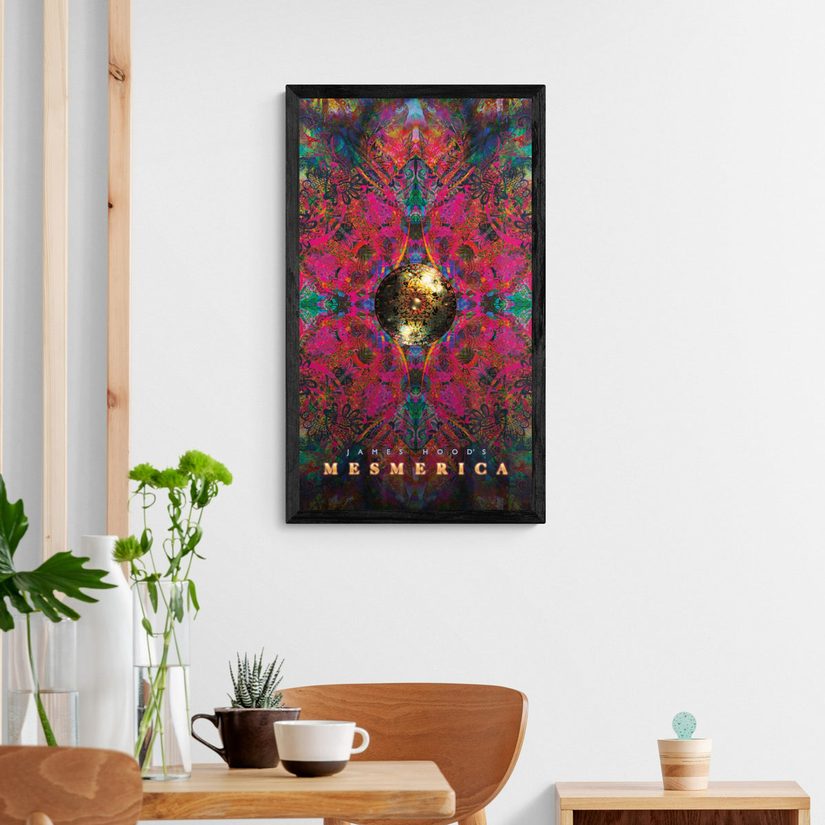 Póster Mesmerica Hangdrum - Rosa
