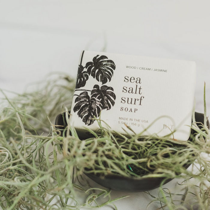 Jabón de barra de surf de sal marina