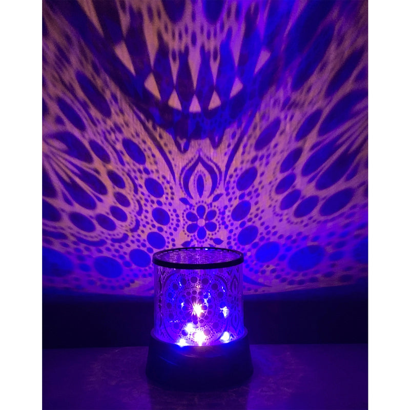 Lámpara de noche LED Mandala
