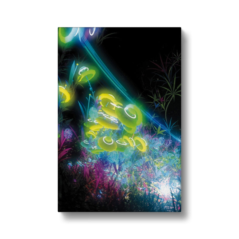 Mesmerica Neon Mushroom Eco Canvas