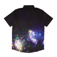 Camisa de fiesta con cuello Mesmerica - Forest Glow