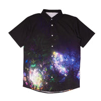 Camisa de fiesta con cuello Mesmerica - Forest Glow