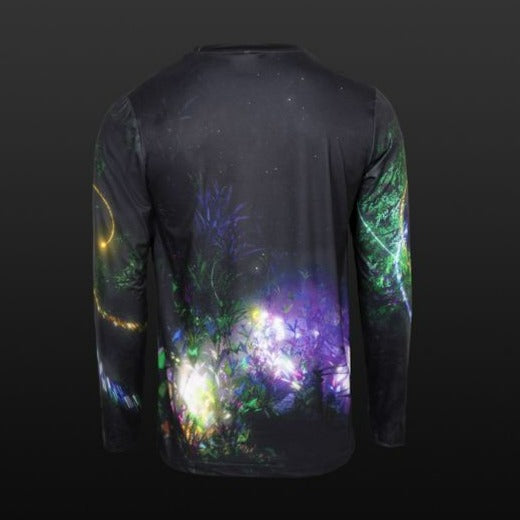 Mesmerica Long Sleeve T-Shirt - Forest Glow