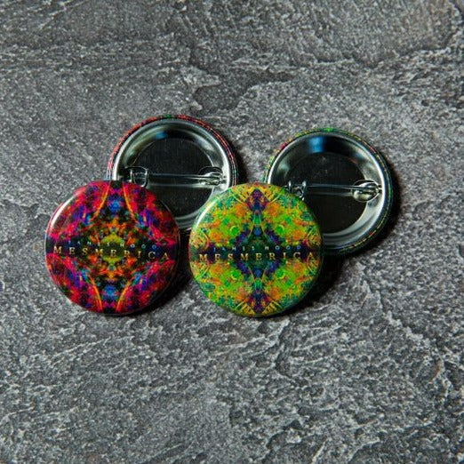 Mesmerica Logo Pins