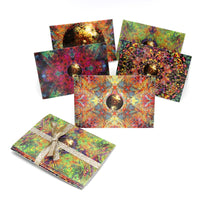 Mesmerica Greeting Cards Set of 5
