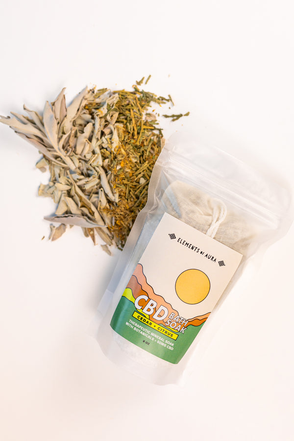 Baño de CBD Citrus + Cedar